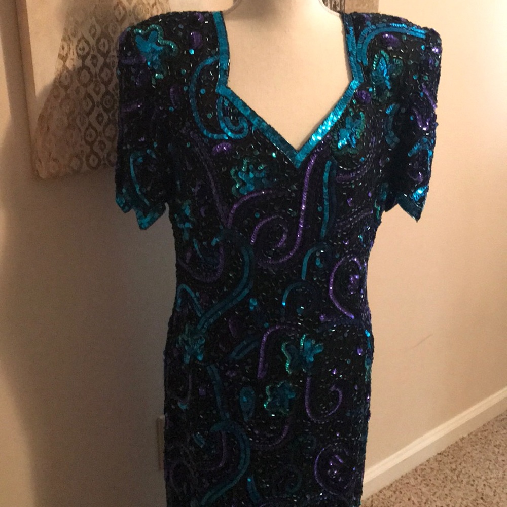 Long dress.